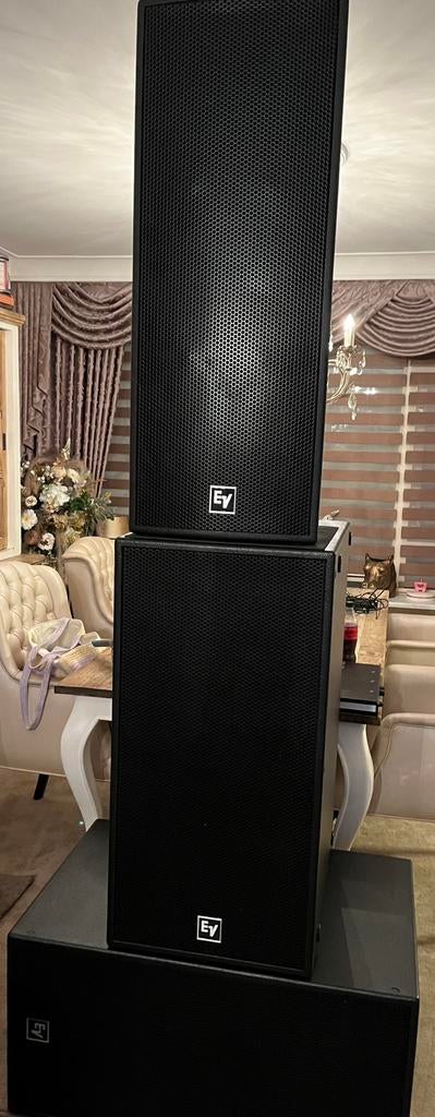 Electrovoice rx speaker set, Overige merken, Ophalen of Verzenden, Zo goed als nieuw, 120 watt of meer