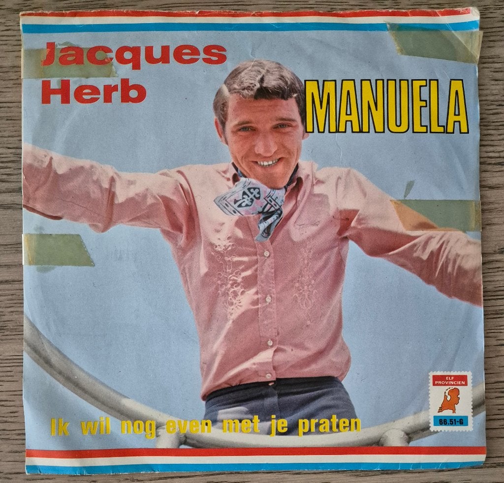 Jacques Herb – Manuela, Gebruikt, 7 inch, Ophalen of Verzenden, Nederlandstalig