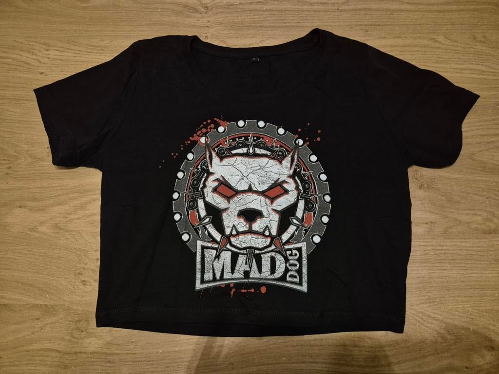 Mad dog top L, Zwart, Maat 42/44 (L), Ophalen of Verzenden, Korte mouw
