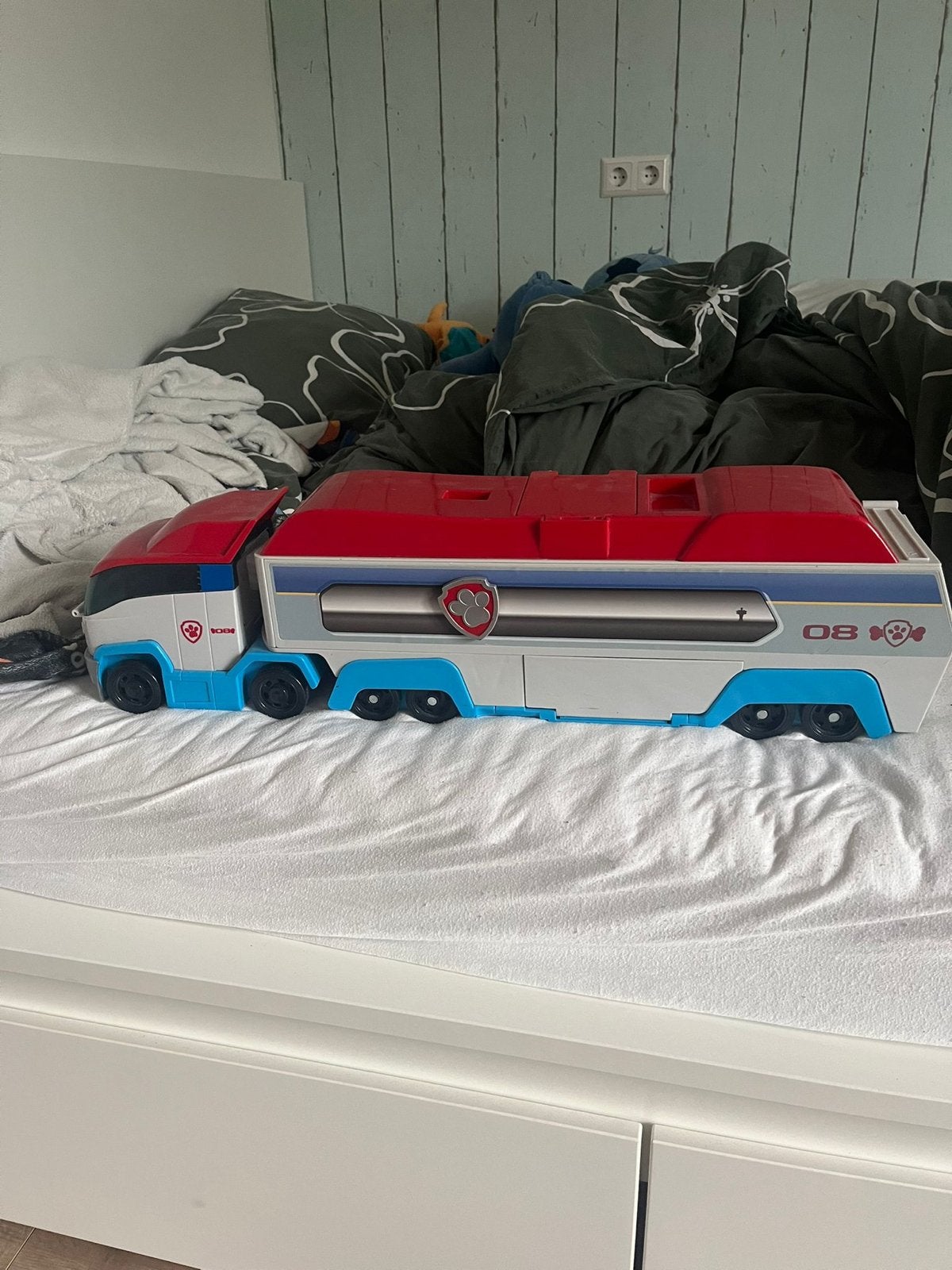 Paw Patrol Patroller met 5 voertuigen, Ophalen, Gebruikt