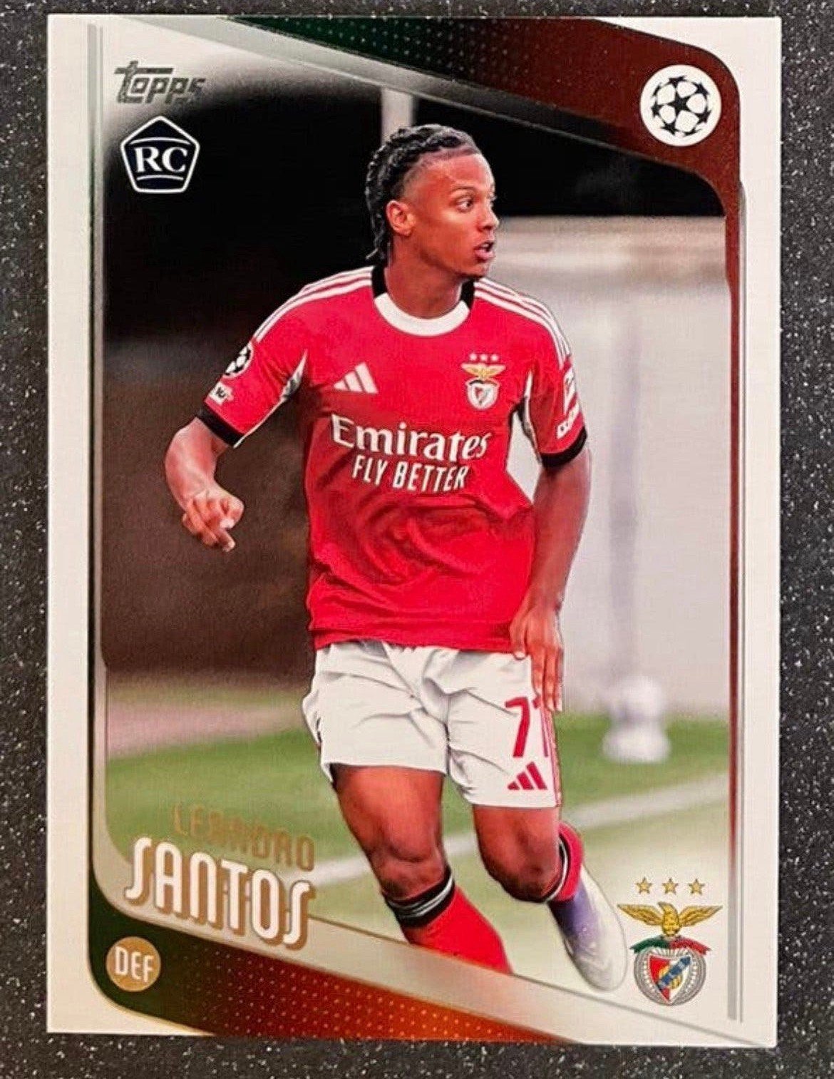 Topps UCC Flagship ‘26    ROOKIE CARD    SANTOS    BENFICA, Verzenden, Zo goed als nieuw, Plaatje