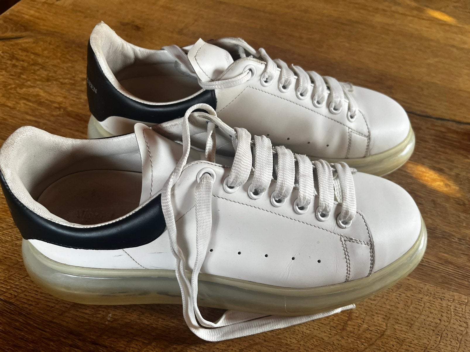 Heren schoenen alexandet mc queen maat 44, Ophalen of Verzenden, Zo goed als nieuw, Wit