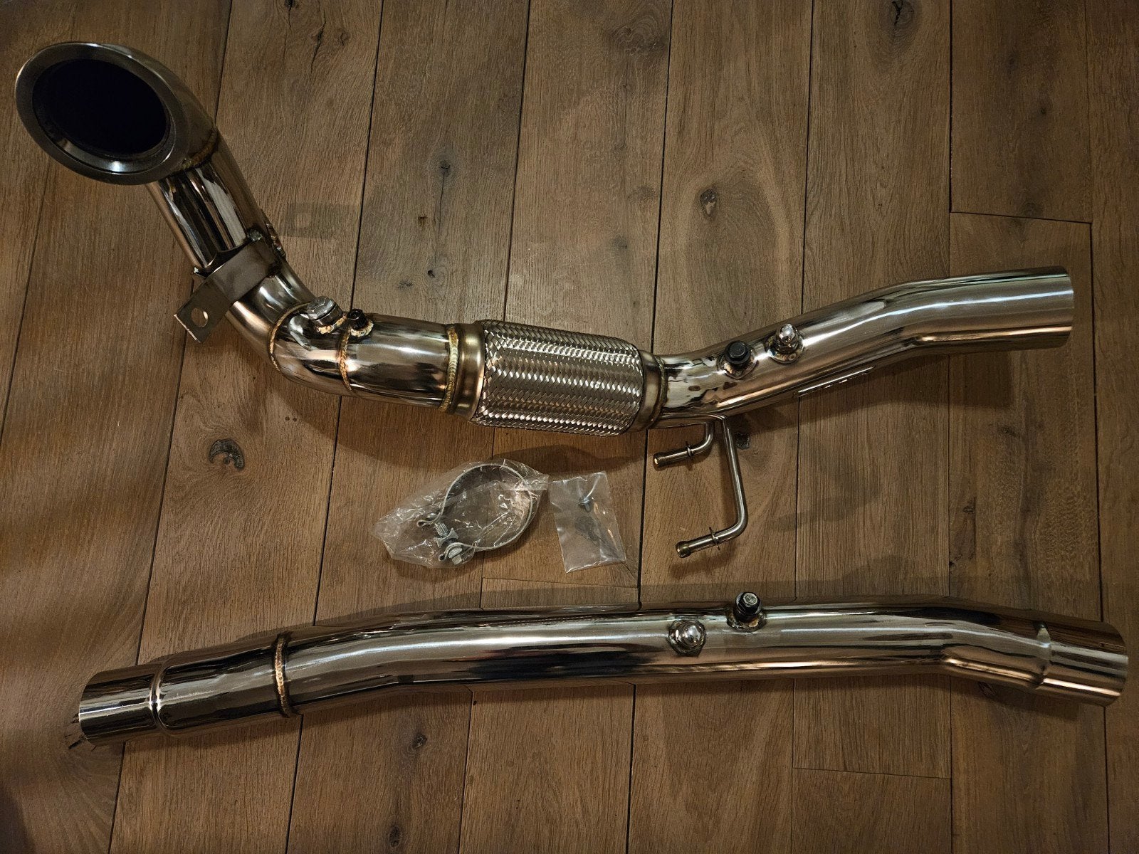 Uitlaat rvs catles downpipe VOLKSWAGEN GOLF 7.5R OPF MODEL, Auto diversen, Ophalen of Verzenden, PERFORMANCE-EXHAUST.NL, INFO@PERFORMANCE-EXHAUST.NL