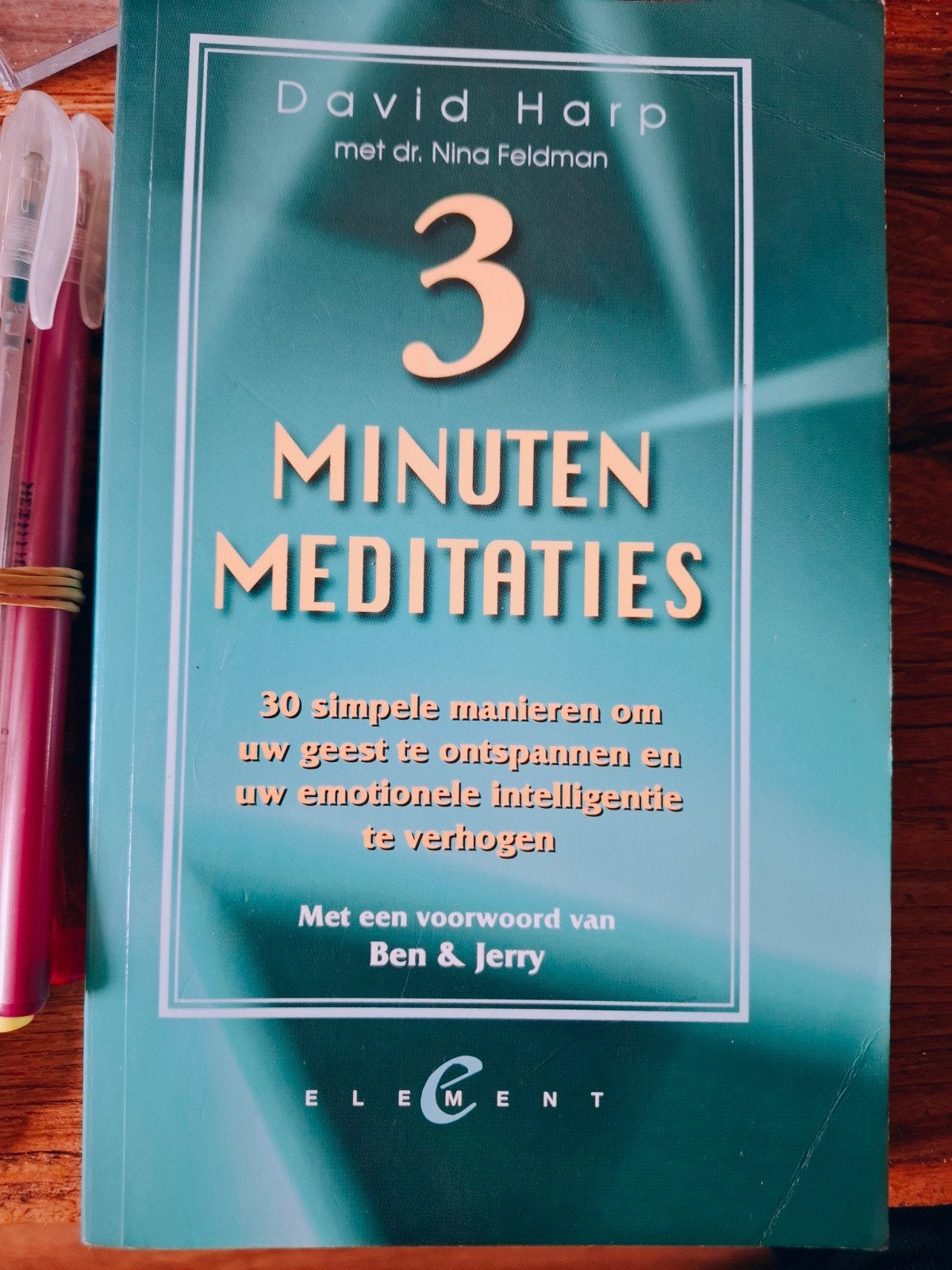 3 Minuten Meditaties, Gelezen, Meditatie of Yoga, Ophalen of Verzenden, Instructieboek
