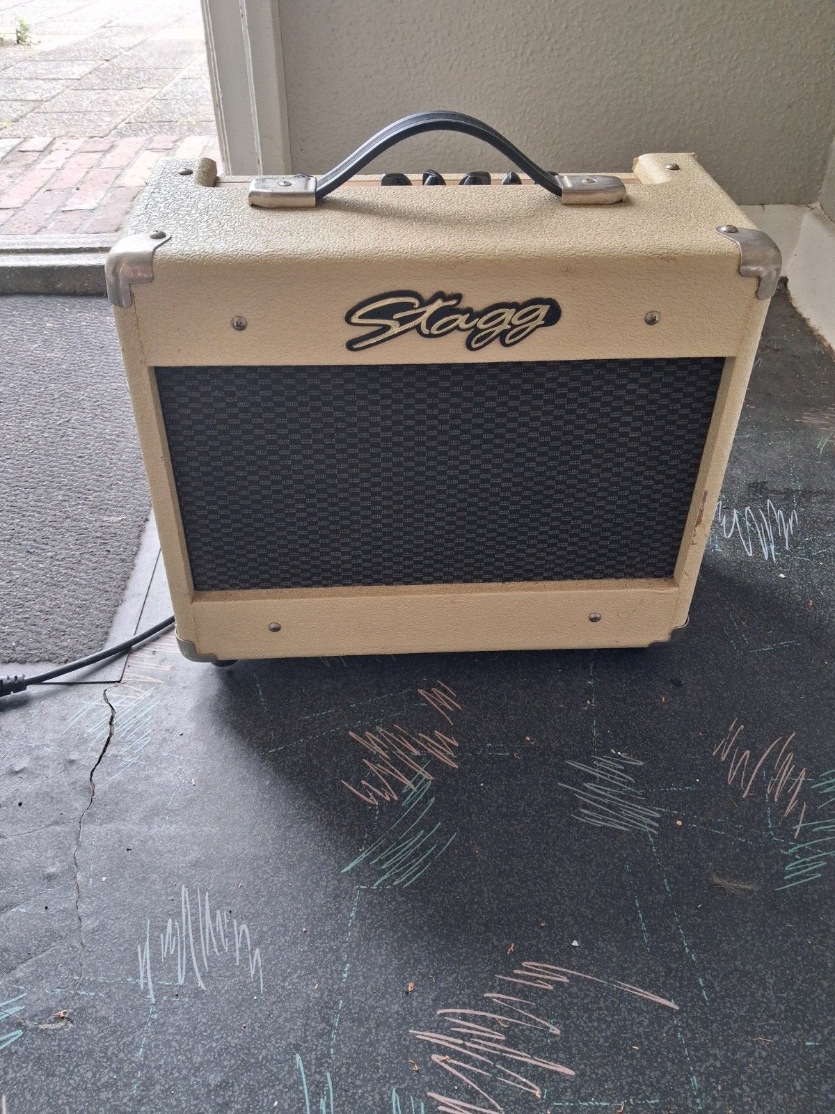 Stagg E2715 Akoestische Gitaarversterker, Muziek en Instrumenten, Ophalen, Gebruikt, Minder dan 50 watt