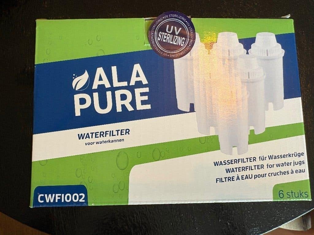 Waterfilter ala pure, Ophalen, Nieuw