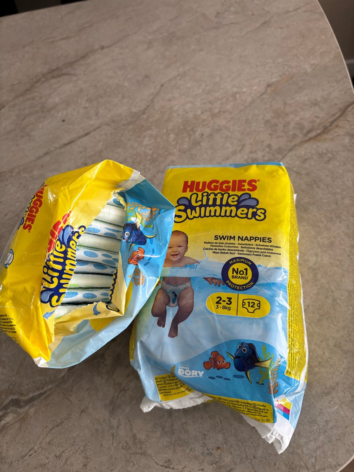 Huggies Little Swimmers zwemluiers maat 2-3 (3-8kg), Kinderen en Baby's, Badjes en Verzorging, Overige merken, Overige typen, Nieuw
