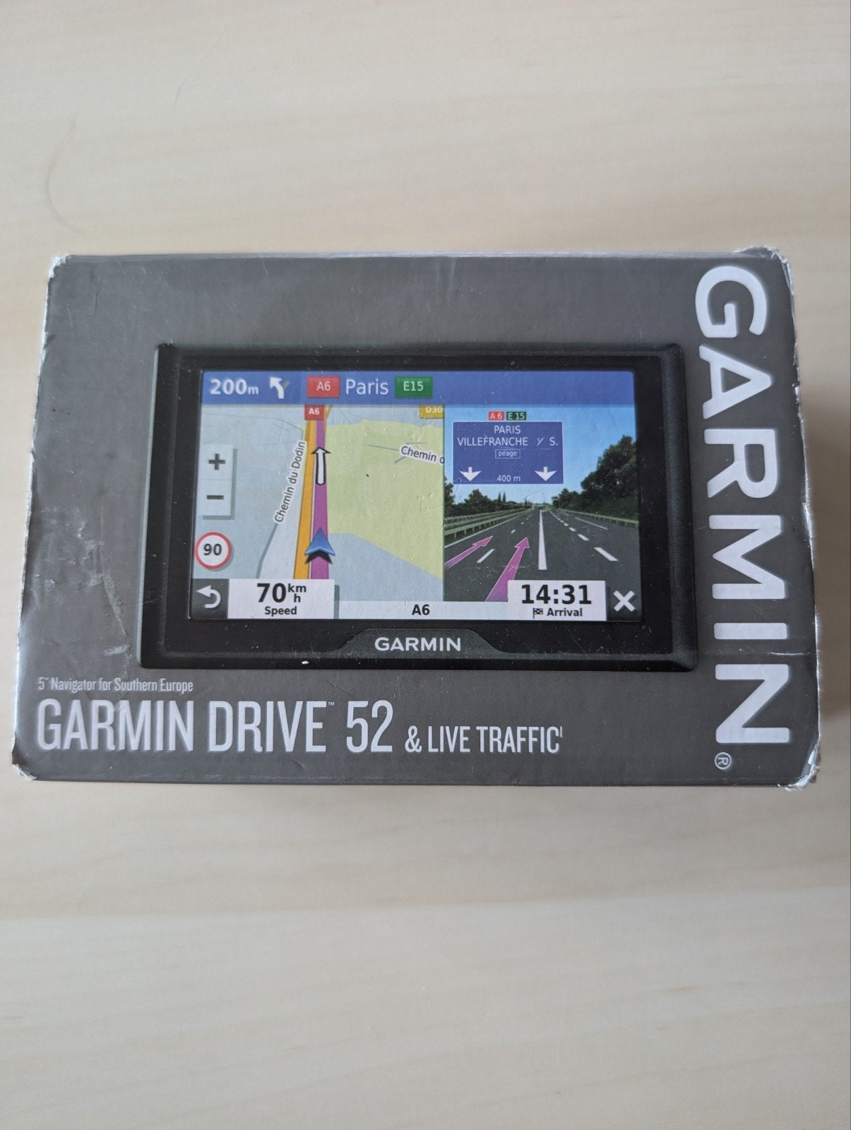 Garmin Drive 52 & Live Traffic Navigatiesysteem, Auto diversen, Autonavigatie, Ophalen of Verzenden, Zo goed als nieuw