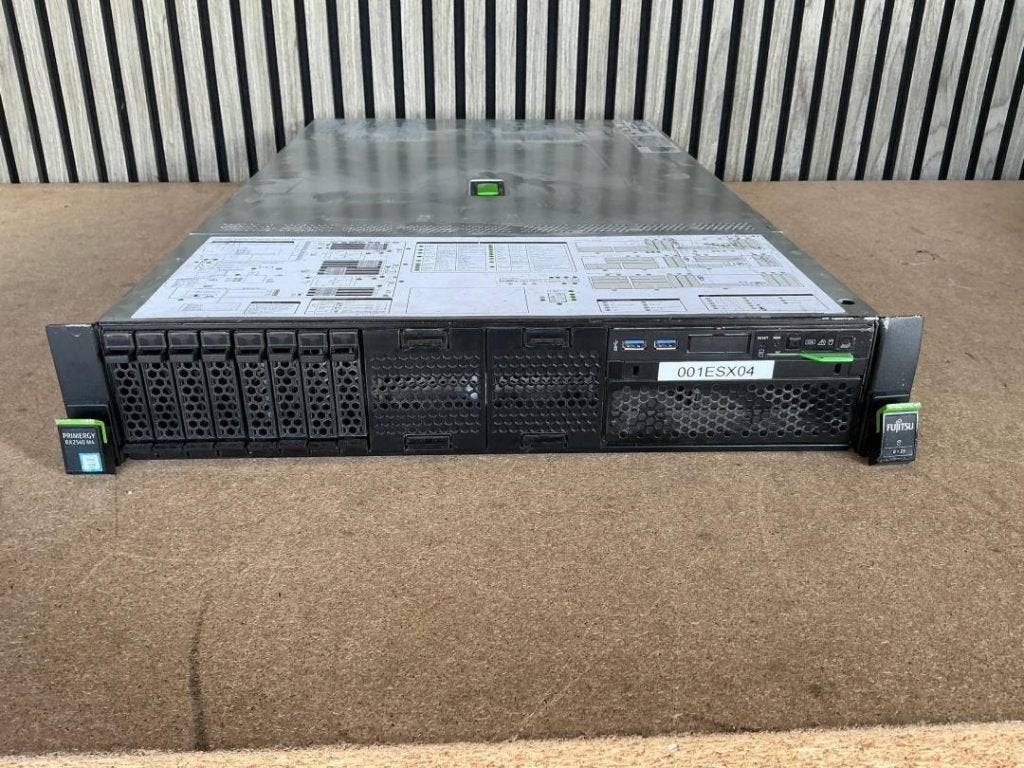 Fujitsu PRIMERGY RX2540 M4 Intel Xeon Gold 6126 128GB server, Ophalen, Gebruikt, 2 tot 3 Ghz, 128 GB
