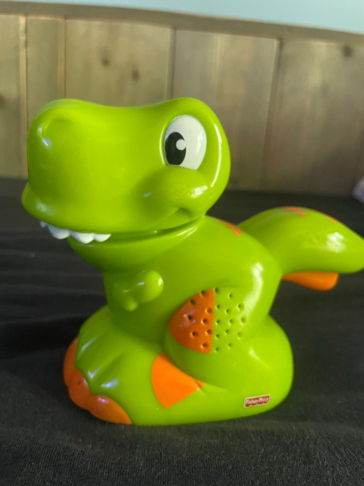 Fisher-Price Groene Dinosaurus lamp, Kinderen en Baby's, Speelgoed | Fisher-Price, Verzenden, Gebruikt, Overige typen