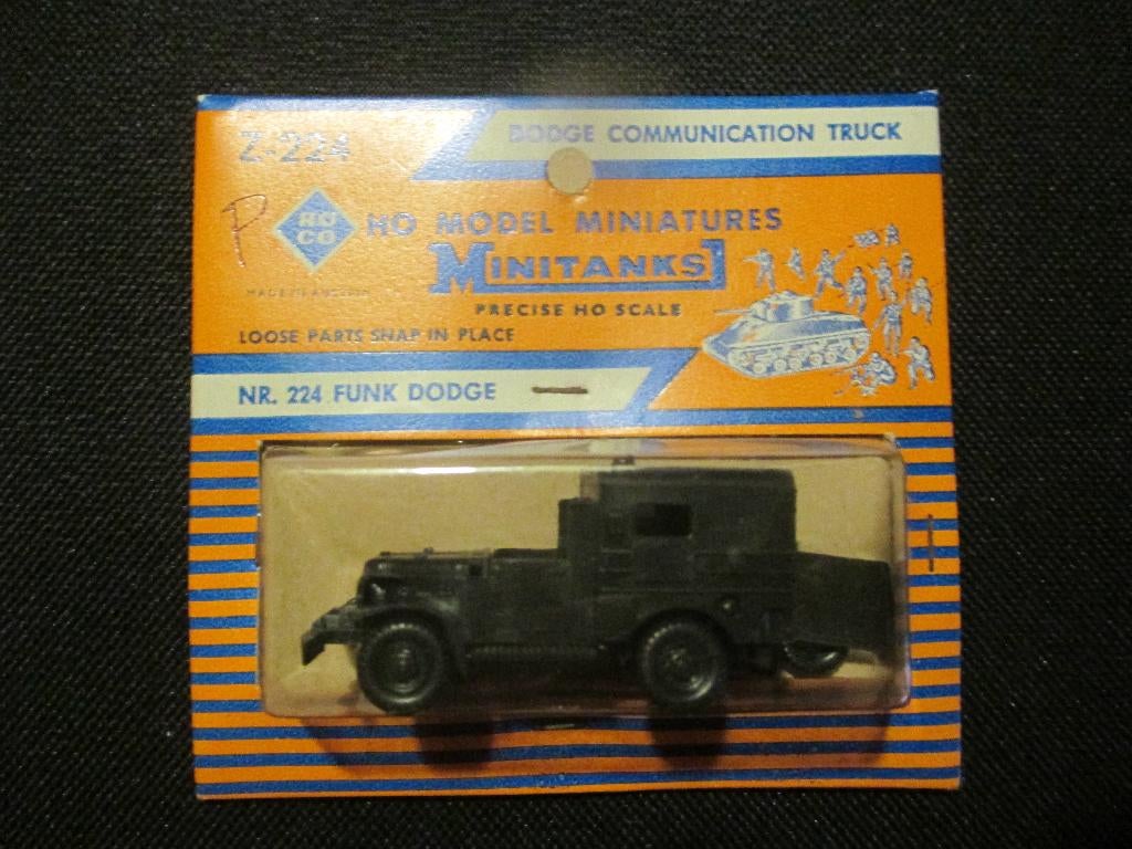 Dodge WC51 Communicatiewagen - Roco Minitanks 224 Boxed, Ophalen of Verzenden, Nieuw, Bus of Vrachtwagen, Roco