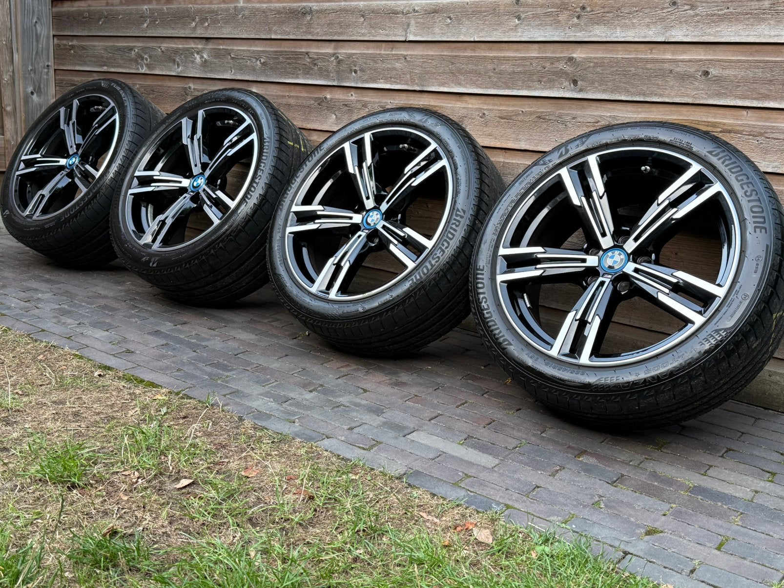 Orig BMW 3-serie Styling 848M 18 inch velgen breedset, Auto-onderdelen, 18 inch, Gebruikt, 255 mm, Banden en Velgen