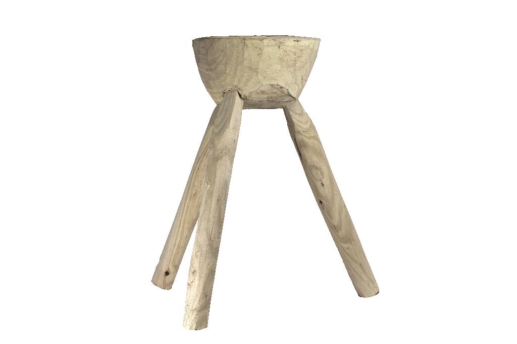 Houten kruk, Ophalen of Verzenden, Zo goed als nieuw, Hout