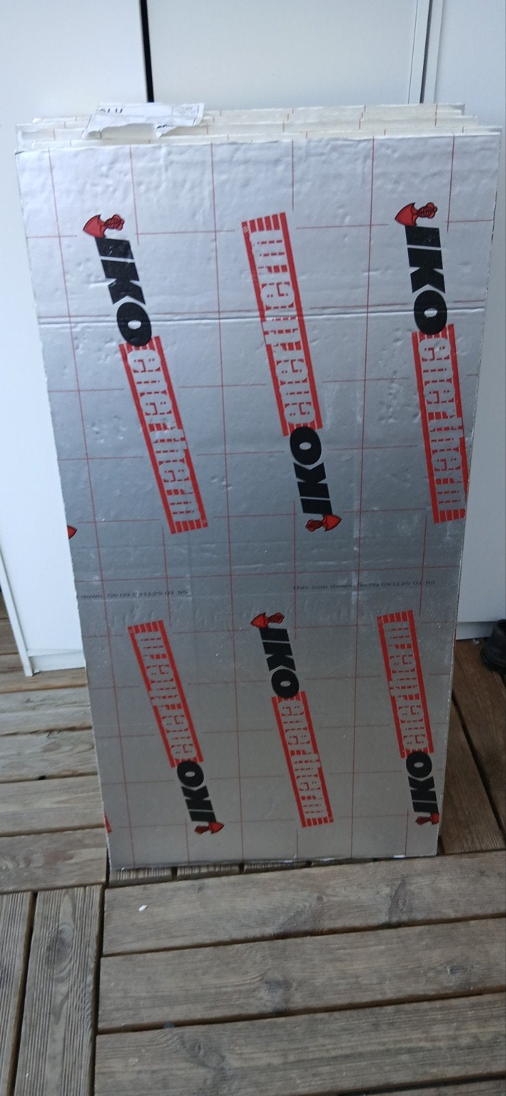 5 IKO Enertherm ALU isolatieplaten 40mm, Vloerisolatie, Nieuw, Hardschuim (Pir), Minder dan 5 m²