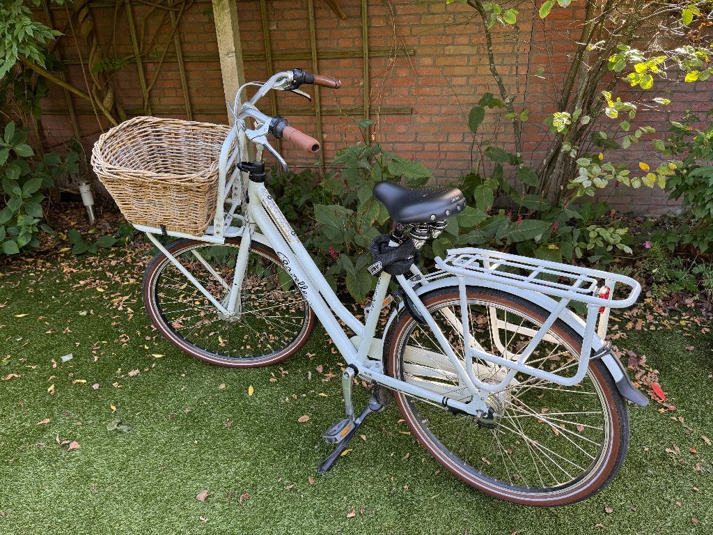 Gazelle witte Miss Grace damesfiets 7 versnellingen, Ophalen, Versnellingen, Schijfrem, Gazelle