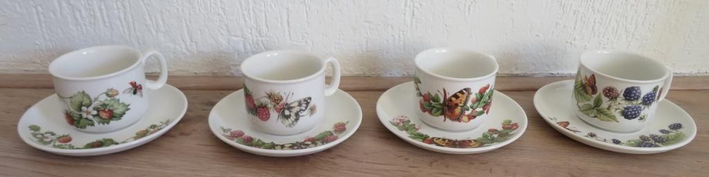 Marjolein Bastin kop en schotels Libelle, Ophalen of Verzenden, Zo goed als nieuw, Overige stijlen, Kop(pen) en/of Schotel(s)