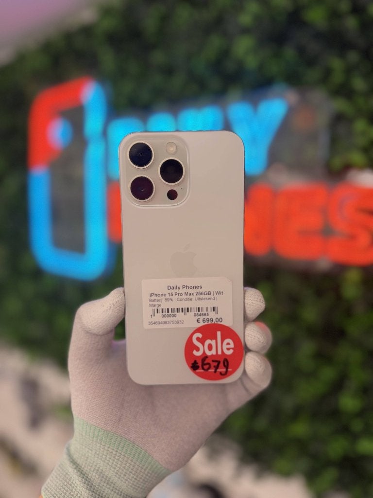 Zo goed als nieuw Apple iPhone 15 Pro Max 256GB, Ophalen of Verzenden, Zo goed als nieuw