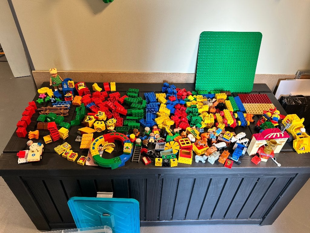 LEGO DUPLO hele krat vol !, Ophalen, Gebruikt, Meerdere sets, Duplo