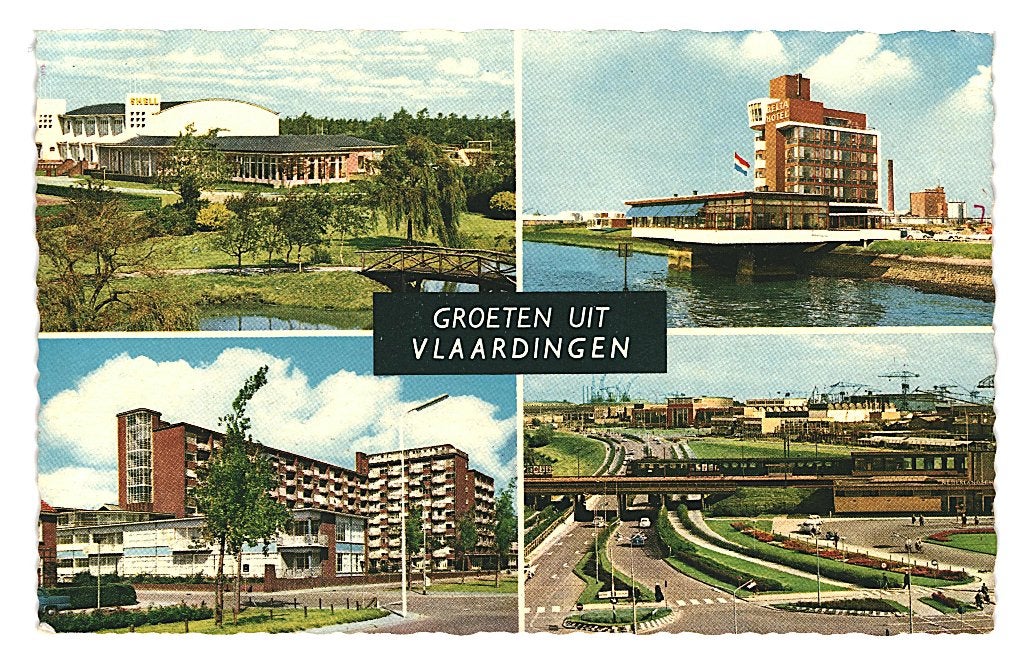 947394	Vlaardingen	 	Nette oude kaart Onbeschreven, Ophalen of Verzenden, 1960 tot 1980, Ongelopen, Zuid-Holland