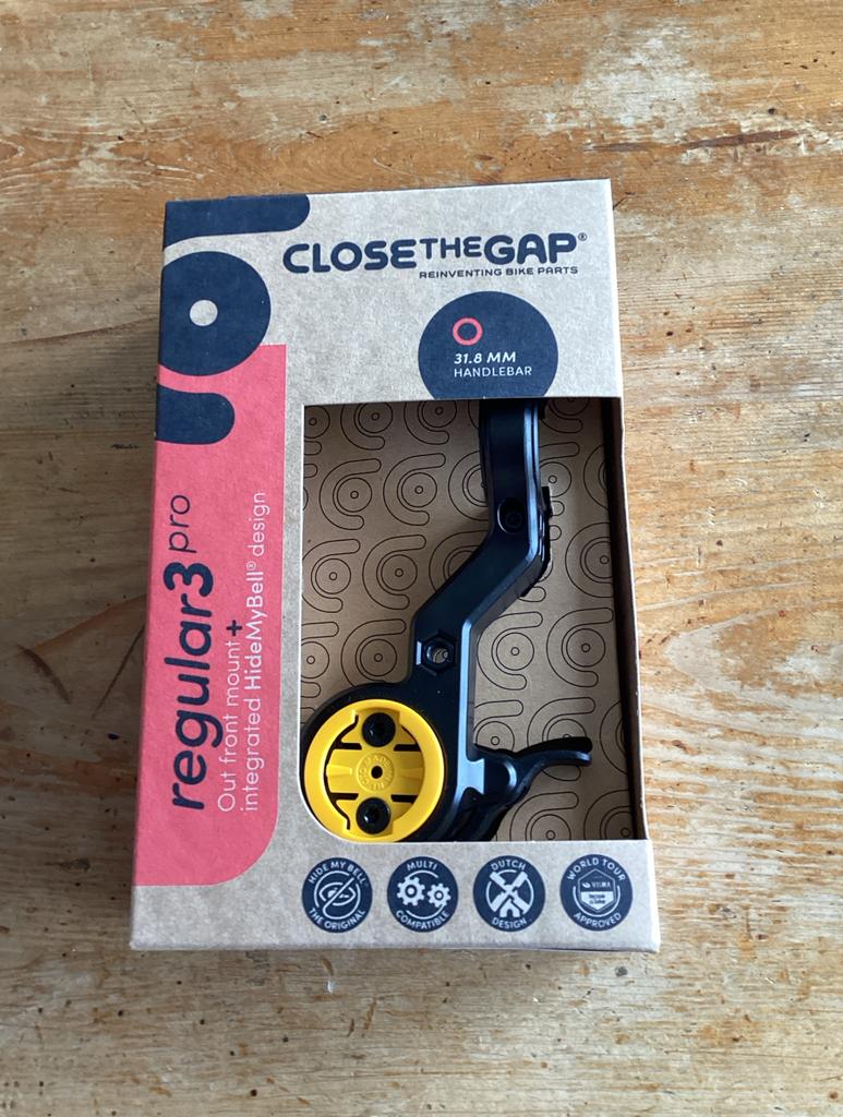 CloseTheGap Regular3 Pro fietscomputerhouder Visma Lease a b, Fietsen en Brommers, Fietsaccessoires | Fietscomputers, Verzenden
