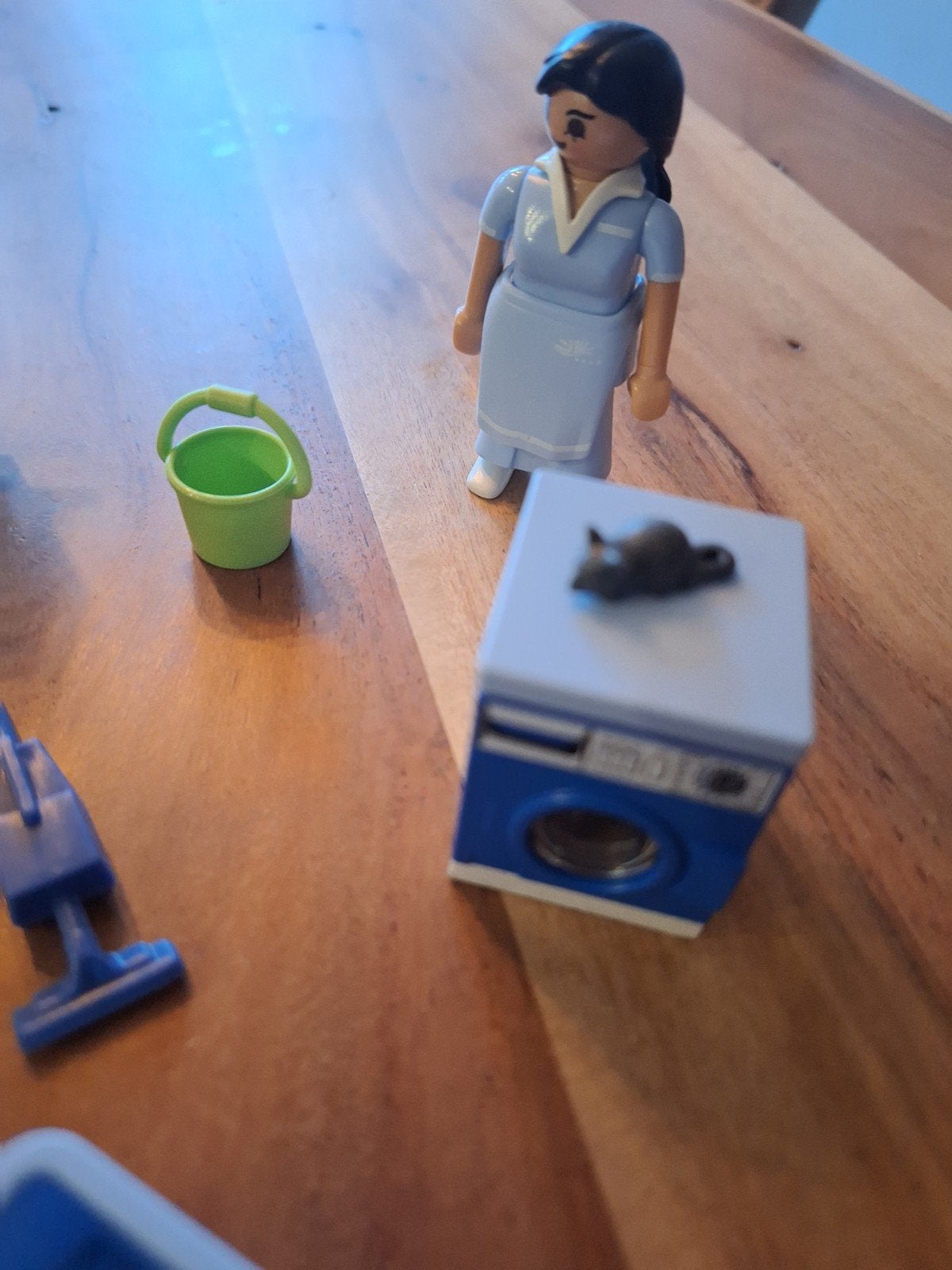Playmobil schoonmaak kar, Ophalen of Verzenden, Zo goed als nieuw, Los playmobil