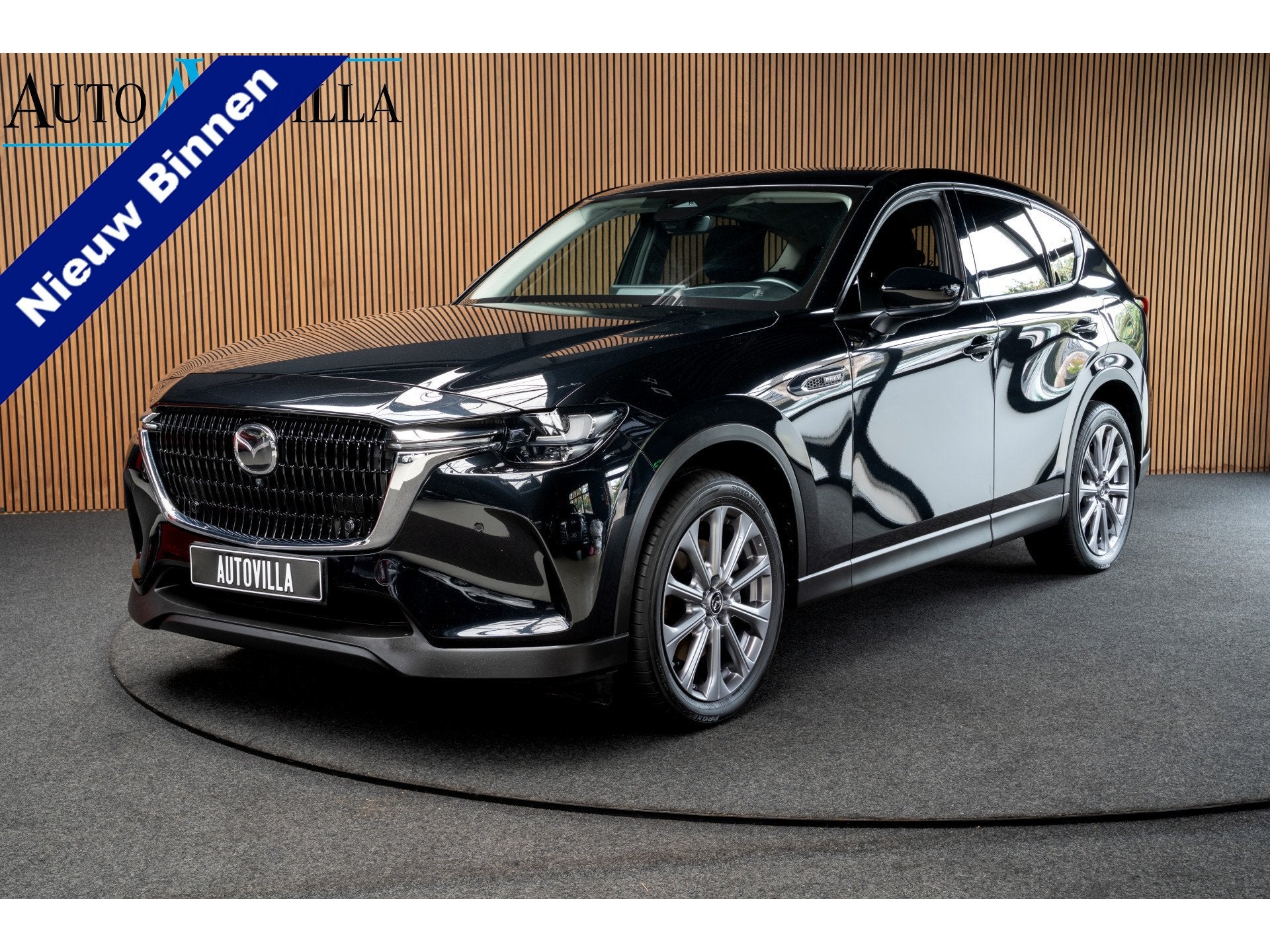 Mazda CX-60 2.5 e-SkyActiv PHEV AWD HUD 360° Navi Trekhaak, Auto's, Dealer onderhouden, Gebruikt, 4 cilinders, 2500 kg
