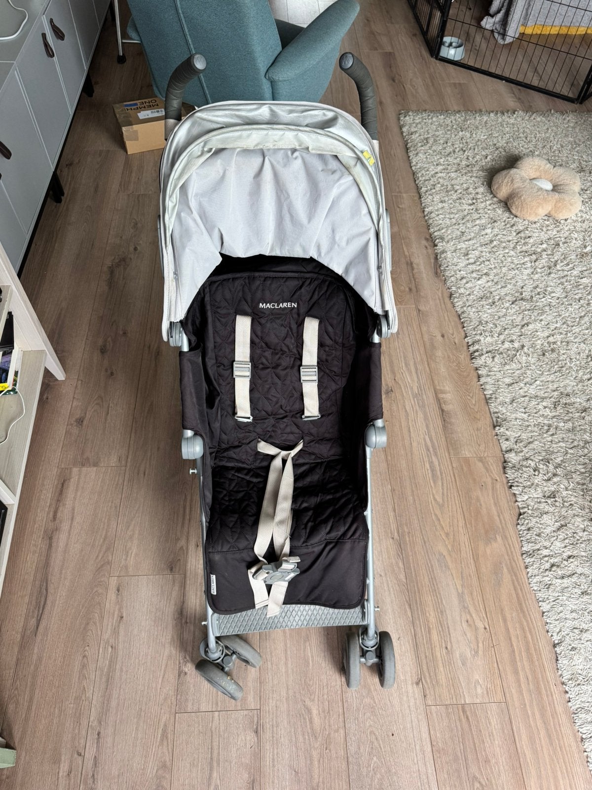 Zeer nette MacLaren Quest buggy, Ophalen, Gebruikt, Maclaren, Regenhoes