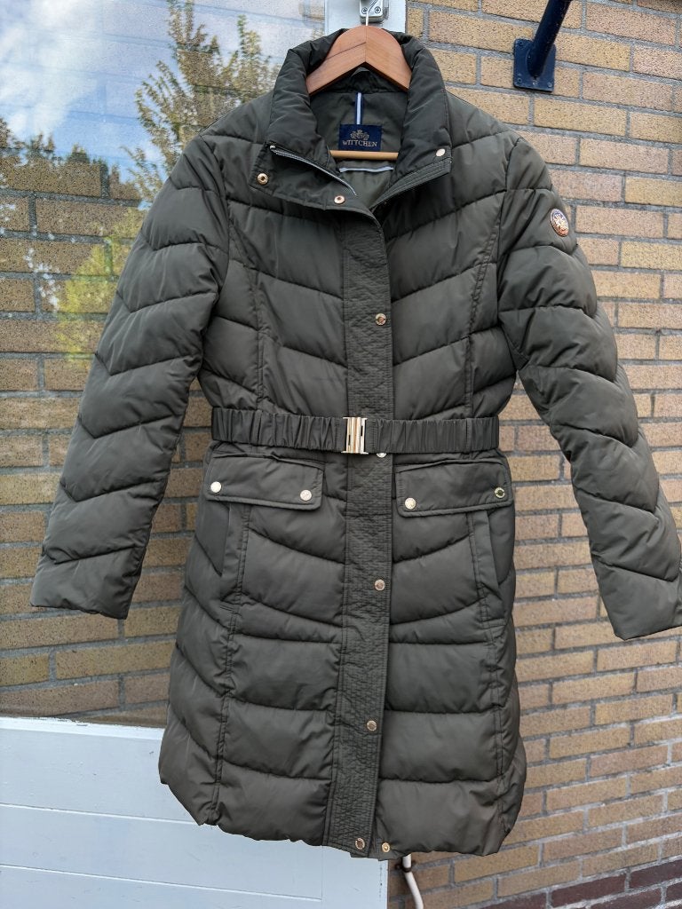 Winterjas van Wittchen, Kleding | Dames, Jassen | Winter, Maat 38/40 (M), Ophalen of Verzenden, Zo goed als nieuw, Groen