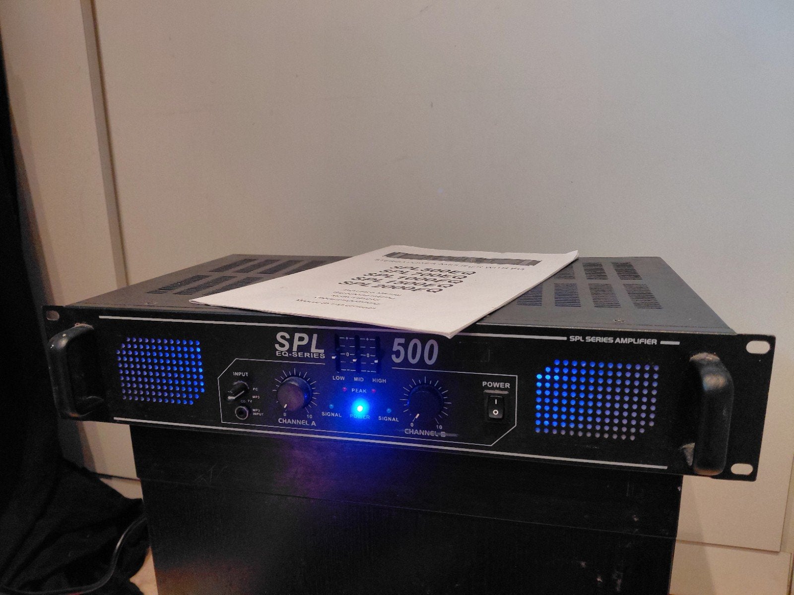 SkyTec / Tronios SPL500 EQ Versterker, Ophalen, Gebruikt, Minder dan 500 watt