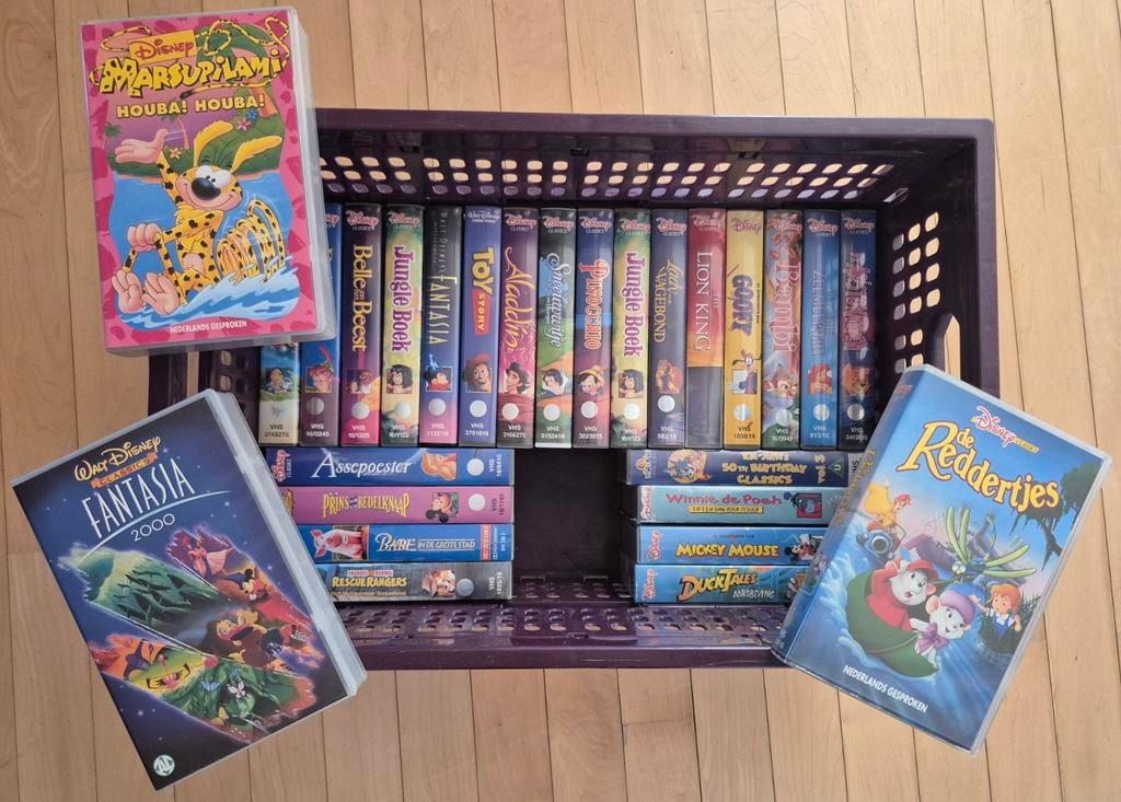 VHS Disney Films, Verzamelen, Disney, Ophalen of Verzenden