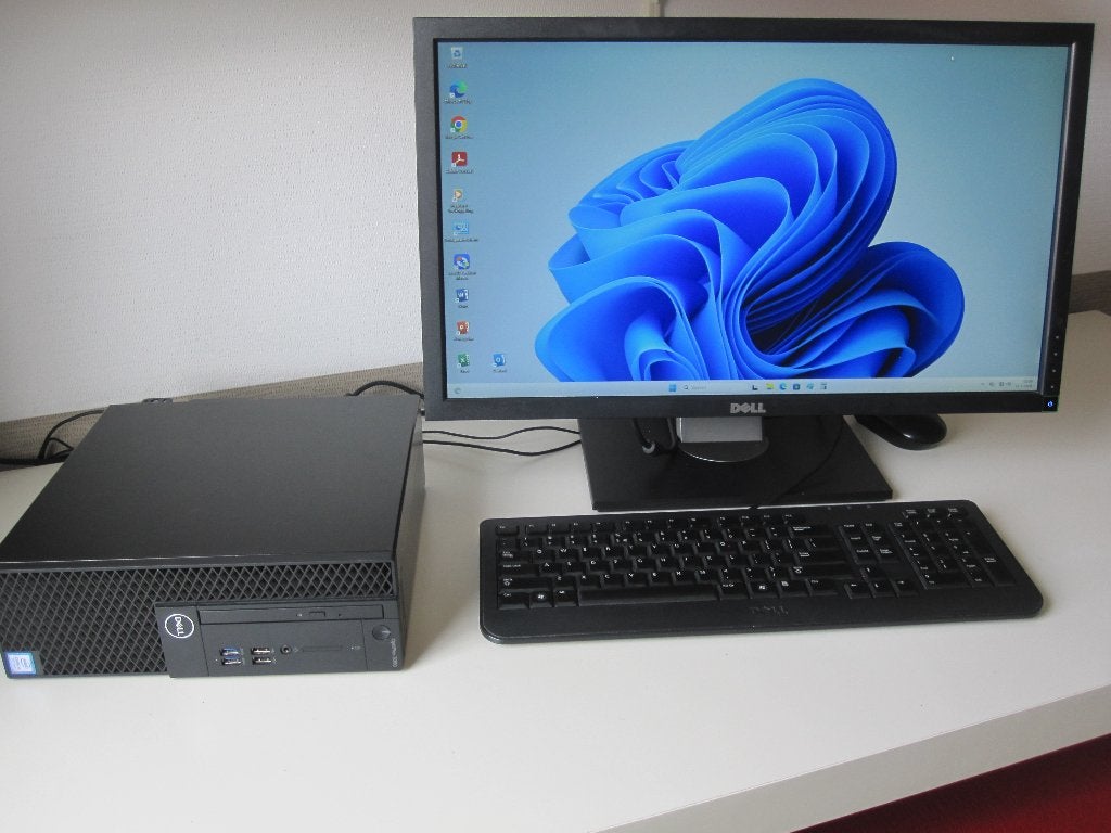 Dell Optiplex 3060 i5-8500 6-cores 16gb 256gb SSD+500gb+ 24”, Computers en Software, Met monitor, Ophalen of Verzenden, Zo goed als nieuw