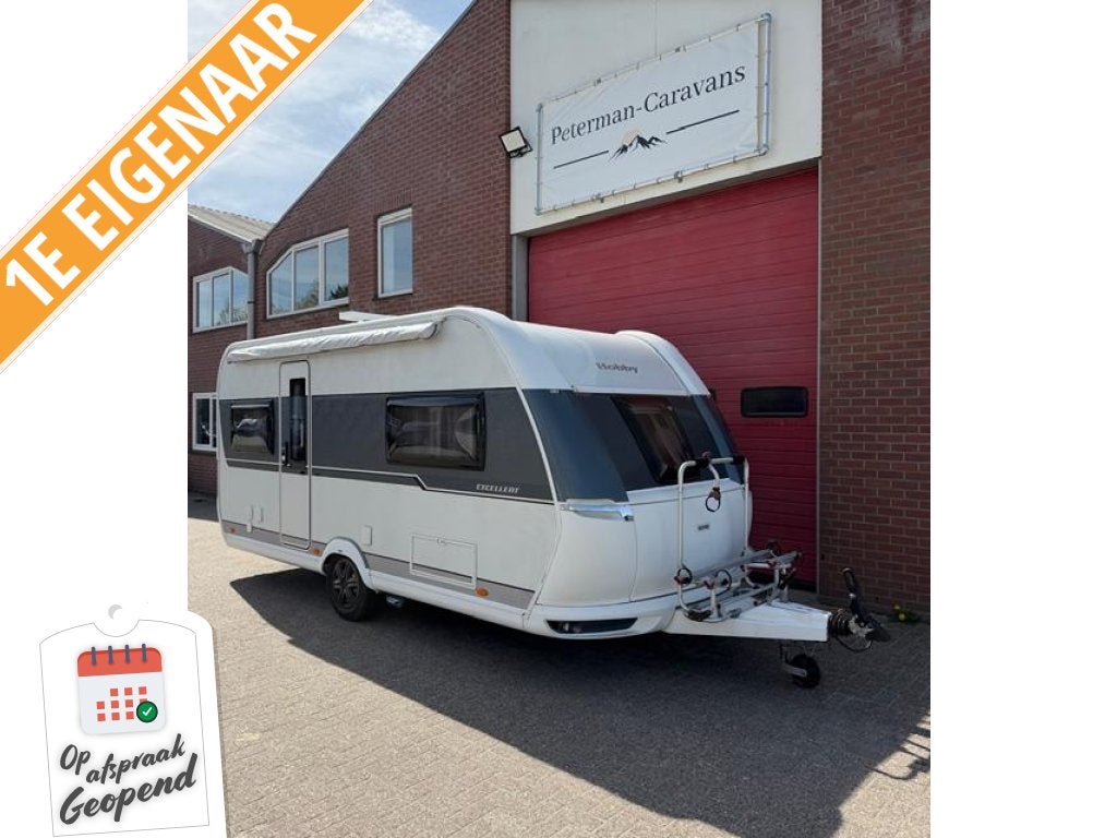 Hobby Excellent 495 UFE Incl. Mover Luifel, Rondzit, Hobby, Bedrijf, Overige typen