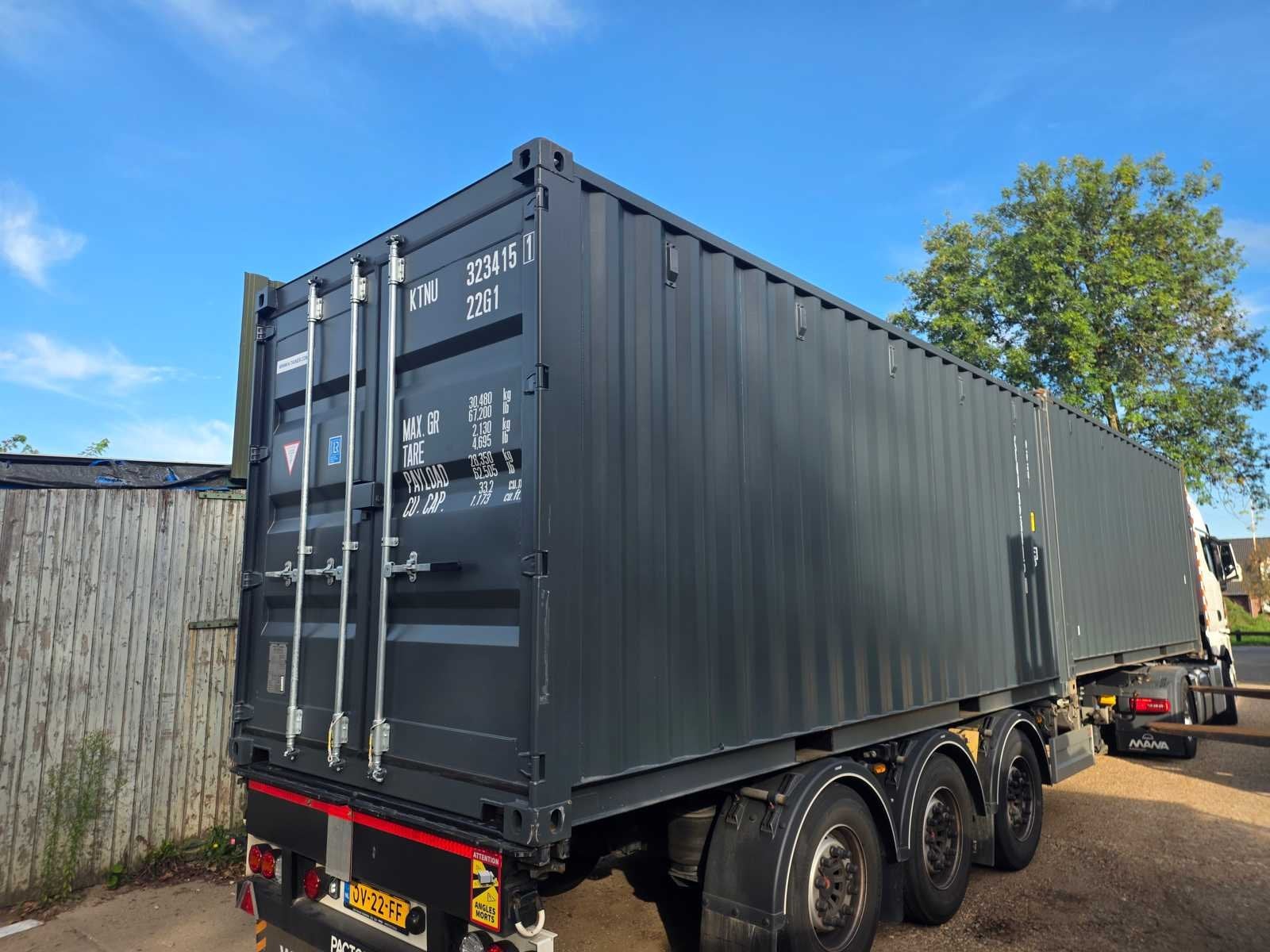 20ft Opslagcontainer “Ongebruikt “