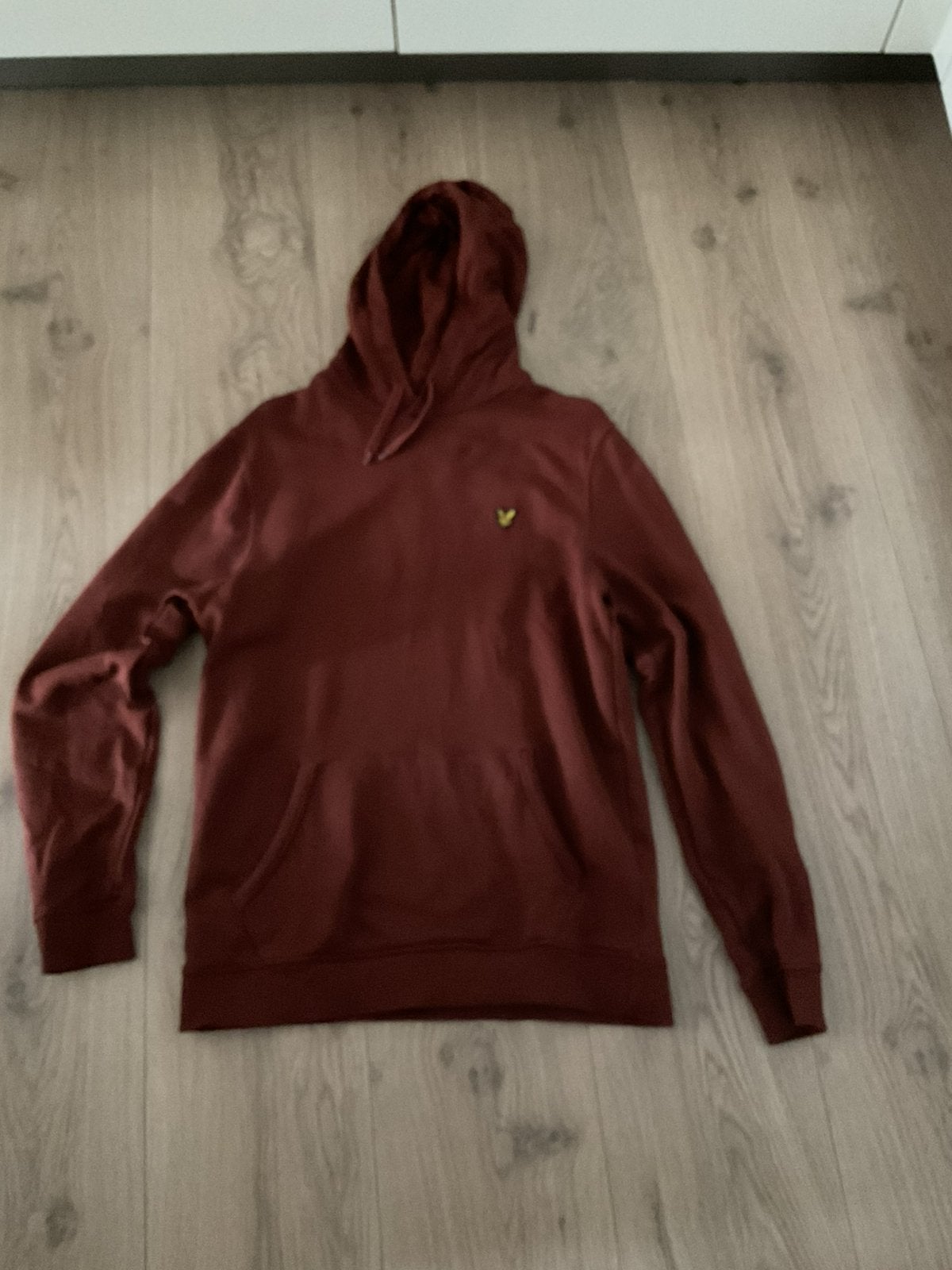 Lyle & Scott heren hoodie maat M, Ophalen of Verzenden, Zo goed als nieuw, Maat 48/50 (M), Rood