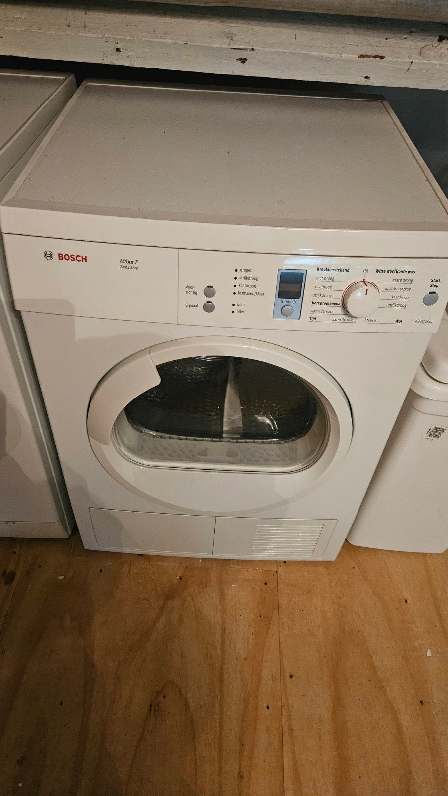 Bosch Wasmachine en Droger Set - Perfect voor uw Huis, Witgoed en Apparatuur, Ophalen, Gebruikt, Voorlader
