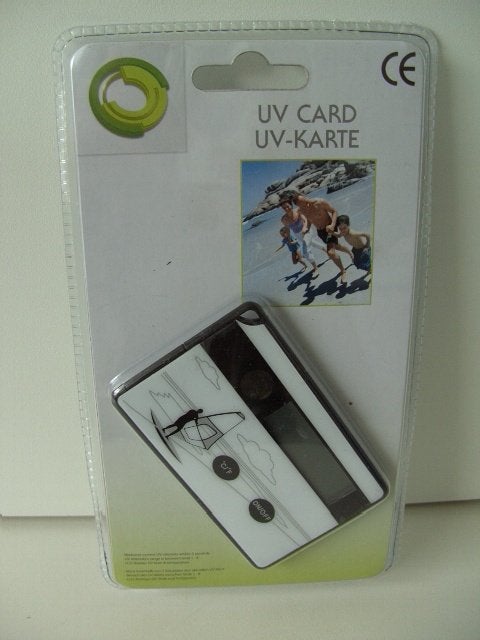 UV KAART (MEET DE UV straling bescherm uzelf en uw gezin!), -, -, Nieuw, Ophalen of Verzenden