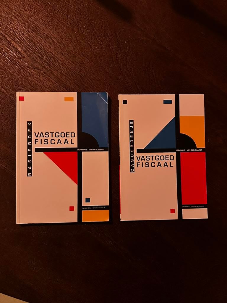 Vastgoed Fiscaal Basisboek en Casusboek HBO Vastgoedkunde, Ophalen of Verzenden, Zo goed als nieuw, Overige vakken