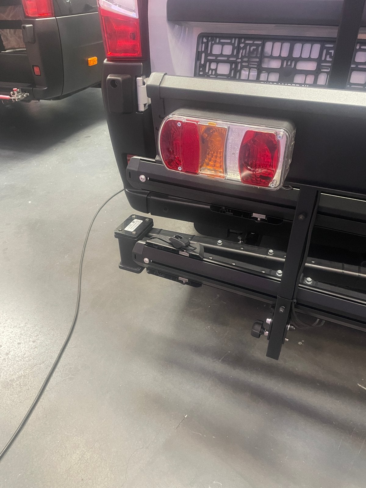 Fietsdrager voor Fiat Ducato camper, Ophalen, Zo goed als nieuw