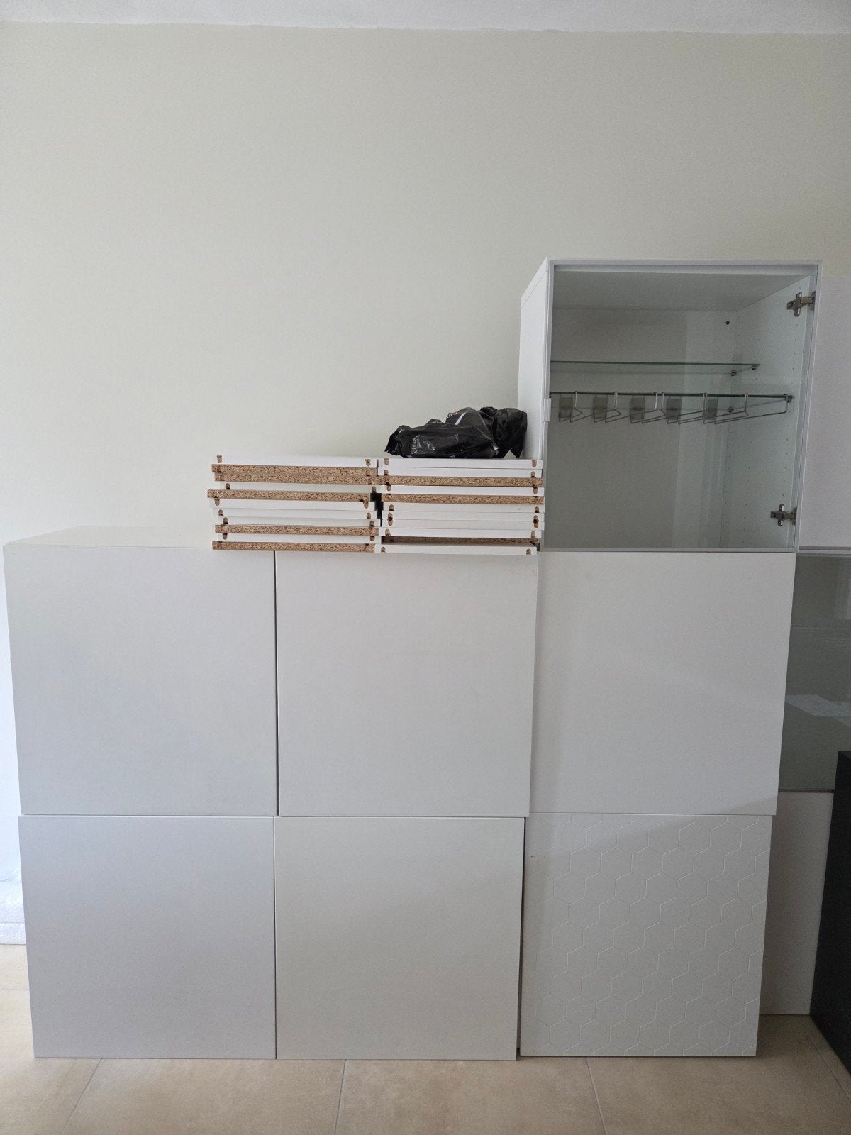 ikea besta kast, Ophalen, Gebruikt