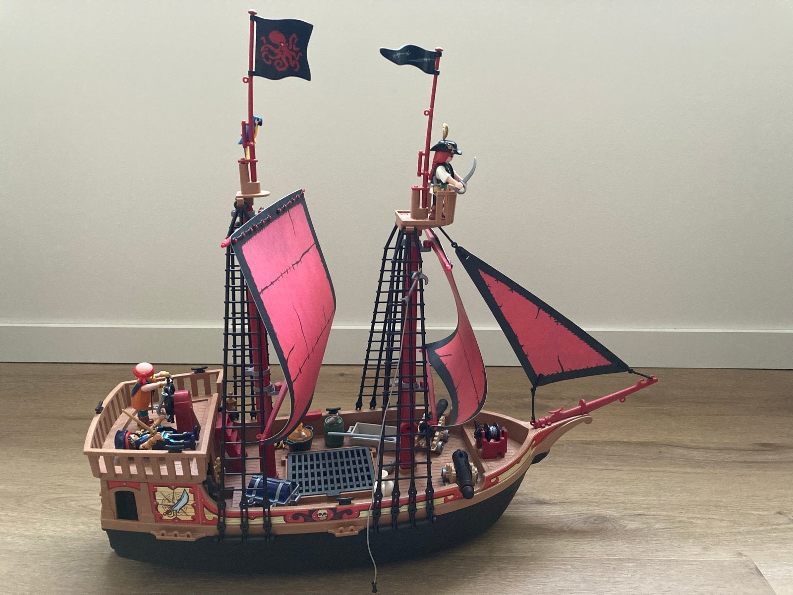 Playmobil Piratenschip 70411 - Compleet met handleiding, Kinderen en Baby's, Speelgoed | Playmobil, Ophalen of Verzenden, Gebruikt
