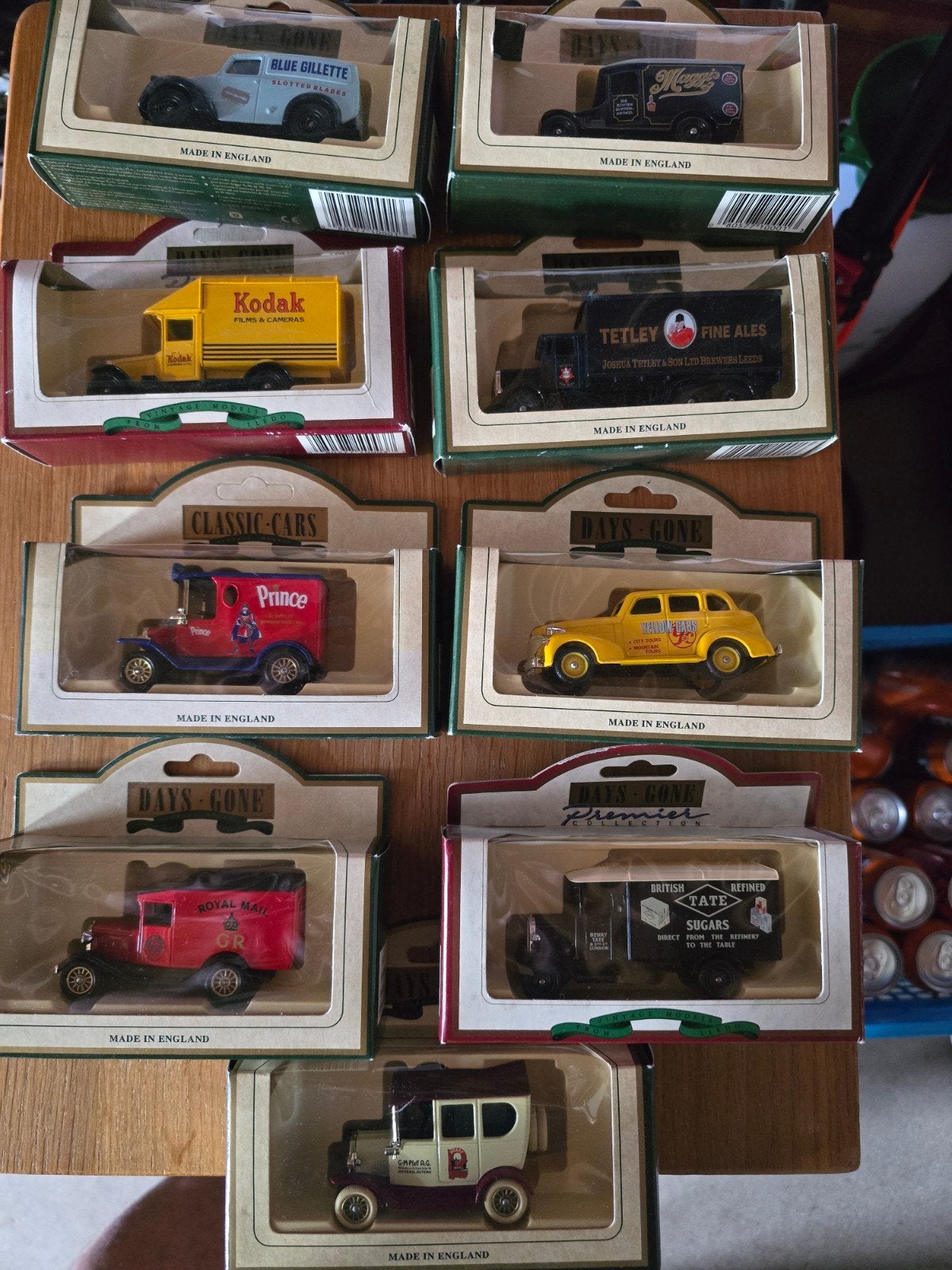 Verzameling Days Gone en Classic Cars modelauto's.  nieuw, Hobby en Vrije tijd, Ophalen of Verzenden, Zo goed als nieuw, Auto