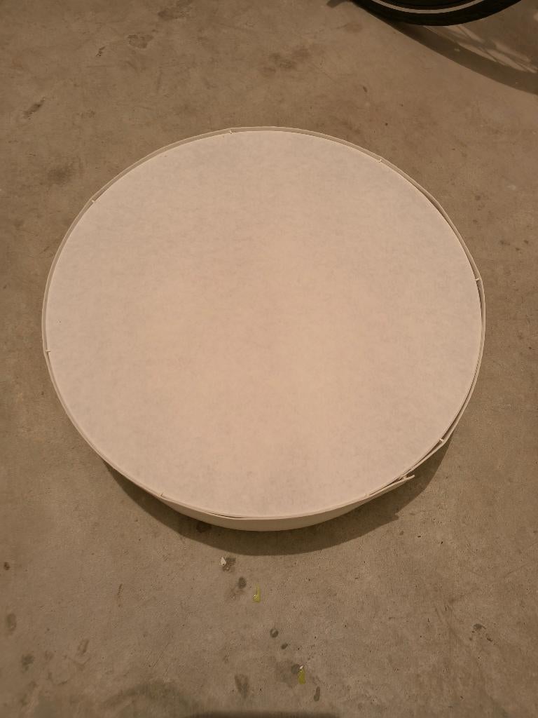 IKEA ALÄNG plafondlamp wit Ø45 cm, Ophalen of Verzenden, Zo goed als nieuw, Overige materialen, Tijdloos design