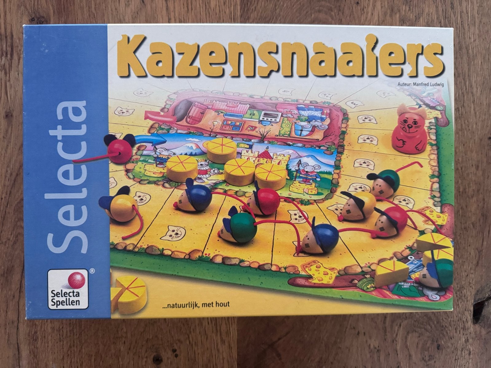 Selecta Kazensnaaiers - Tactisch dobbelspel voor kinderen, Hobby en Vrije tijd, Drie of vier spelers, Ophalen, Gebruikt