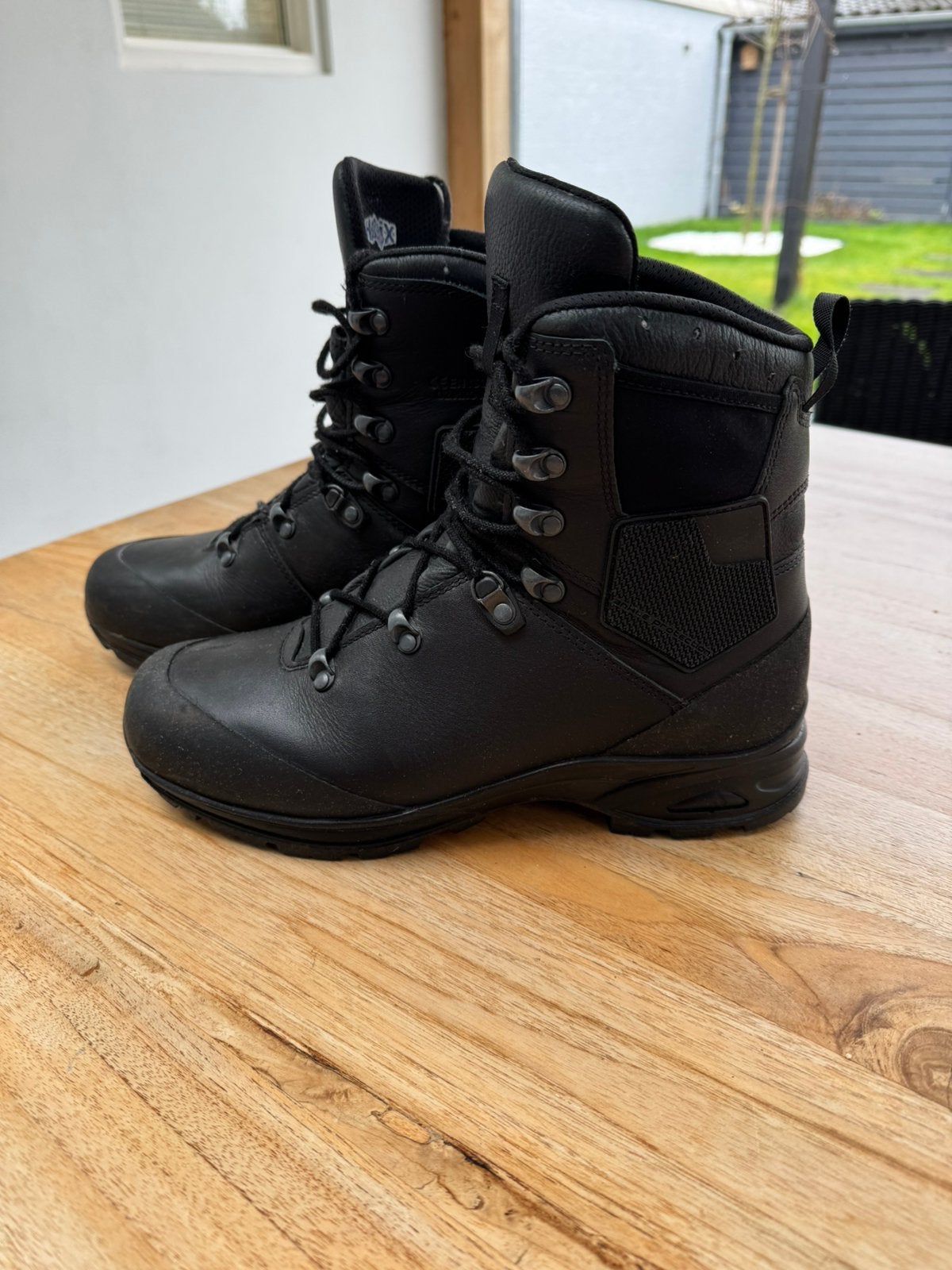 Haix laarzen boots zgan!, Ophalen of Verzenden, Zo goed als nieuw, Zwart, Boots