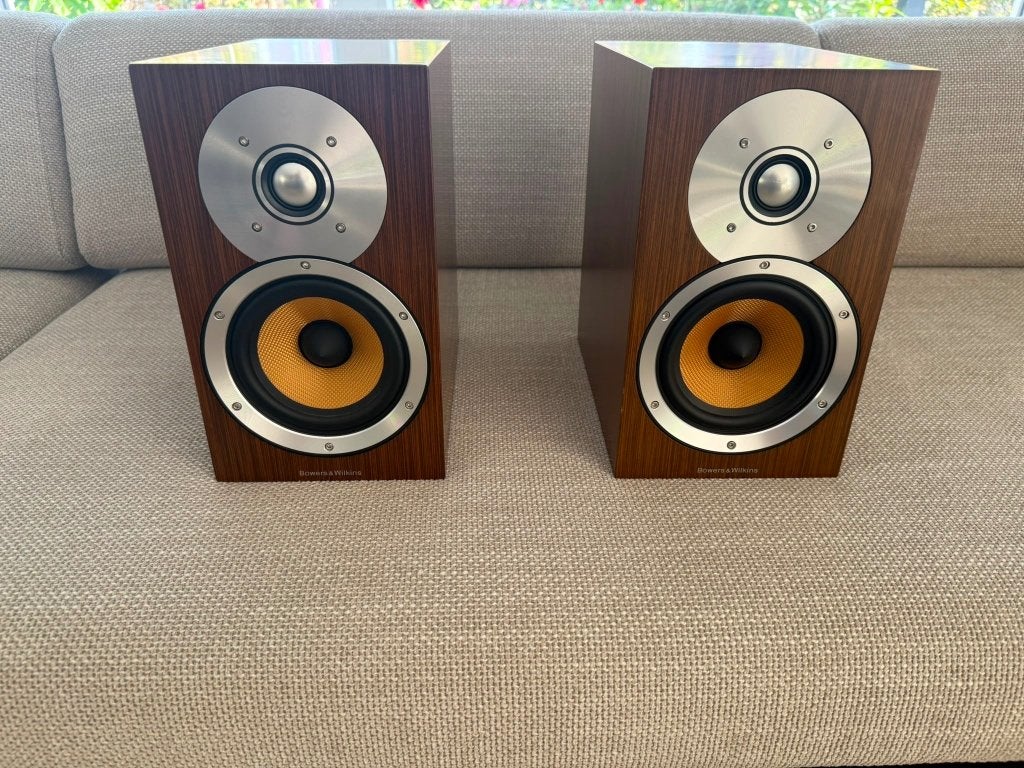 Bowers en Wilkins cm1 speakerset, Ophalen, Zo goed als nieuw, 60 tot 120 watt, Bowers & Wilkins (B&W)