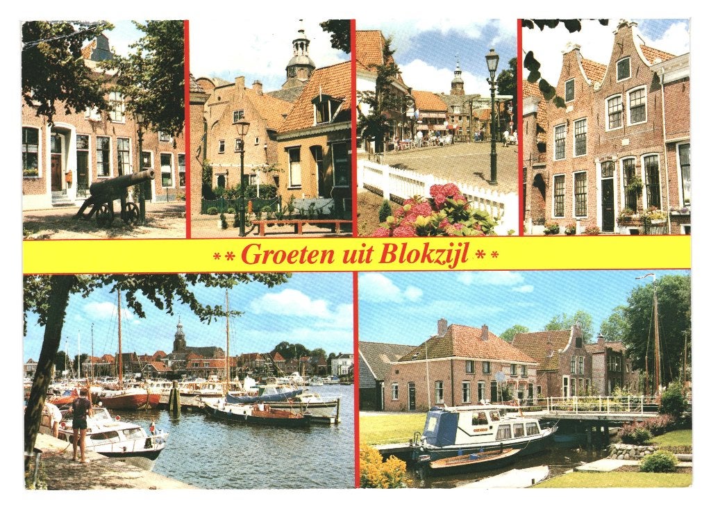 42434	Blokzijl	Ov 80+	_Gelopen met mooie zegel	Tien voor uw, Verzamelen, Ophalen of Verzenden, 1980 tot heden, Gelopen, Overijssel