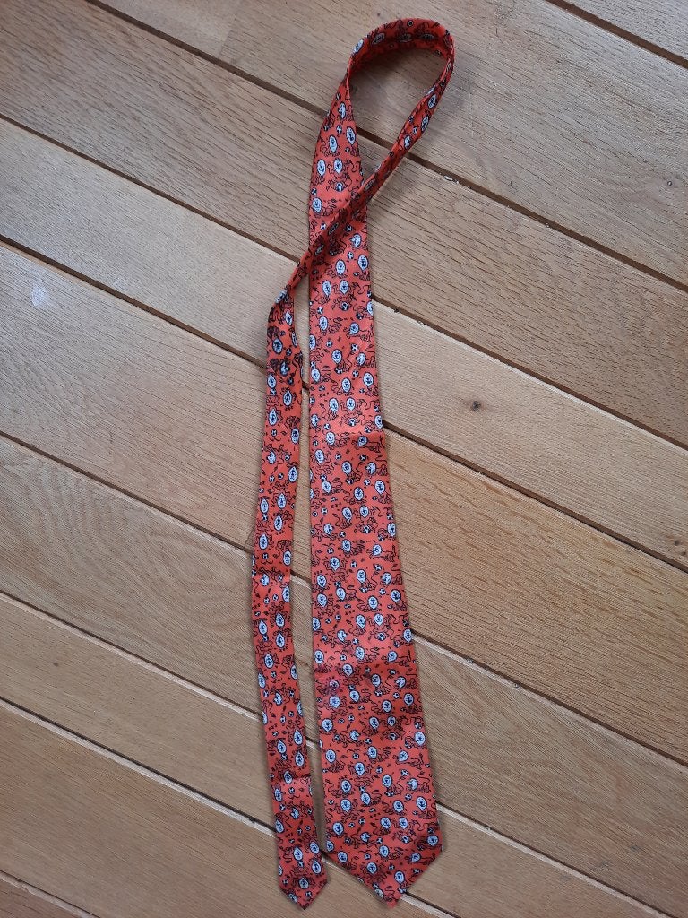 EK ORANJE VOETBAL oranje stropdas EDDY TIE, Ophalen of Verzenden, Oranje of Koningsdag