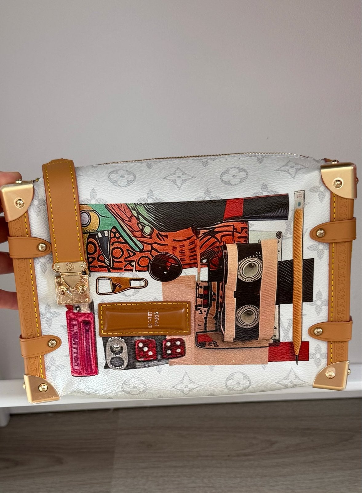 Pochette Metis East West Tas, Sieraden, Tassen en Uiterlijk, Ophalen of Verzenden, Nieuw, Wit, Schoudertasje