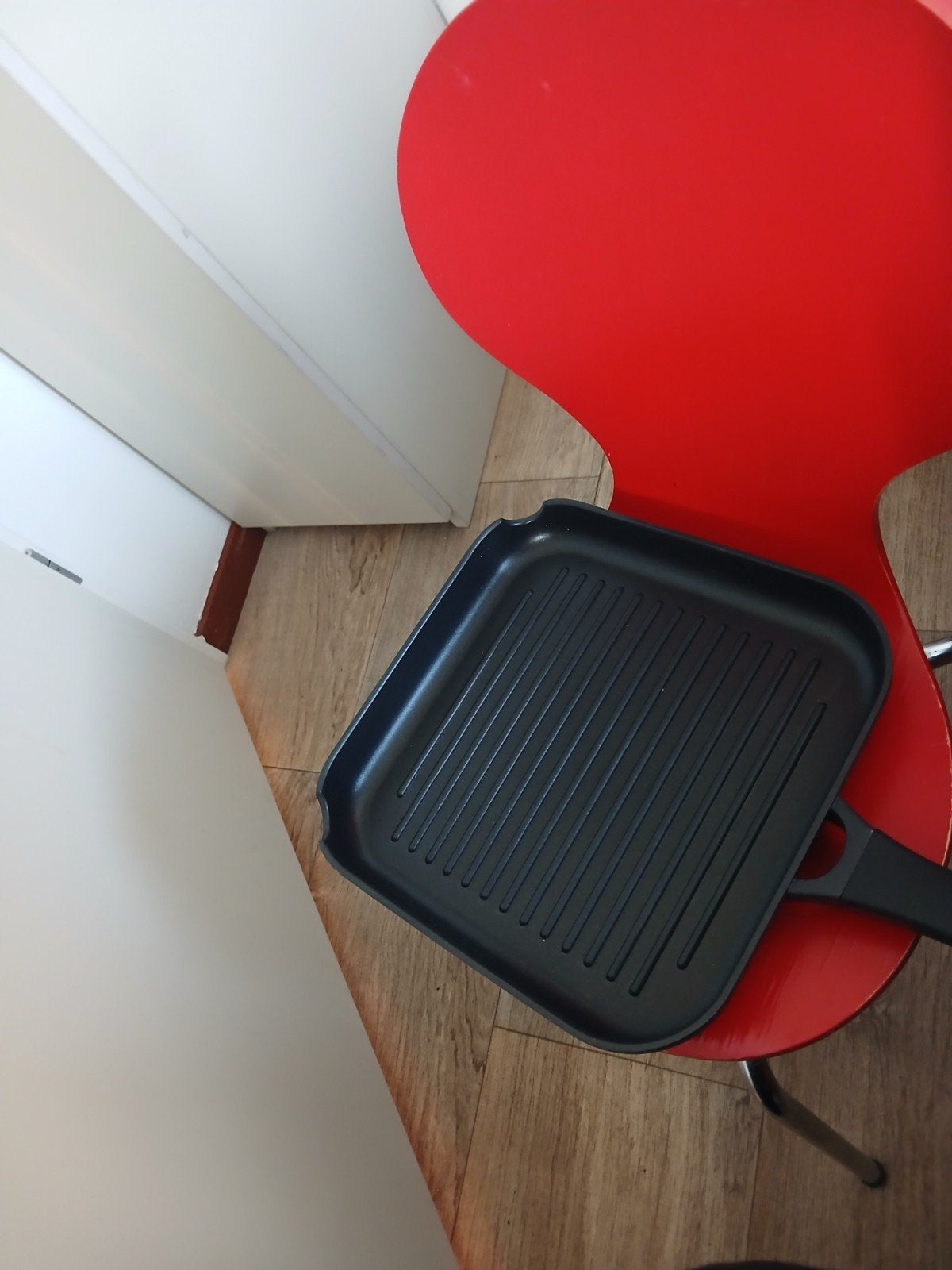 Grillpan - Zo goed als nieuw, Ophalen