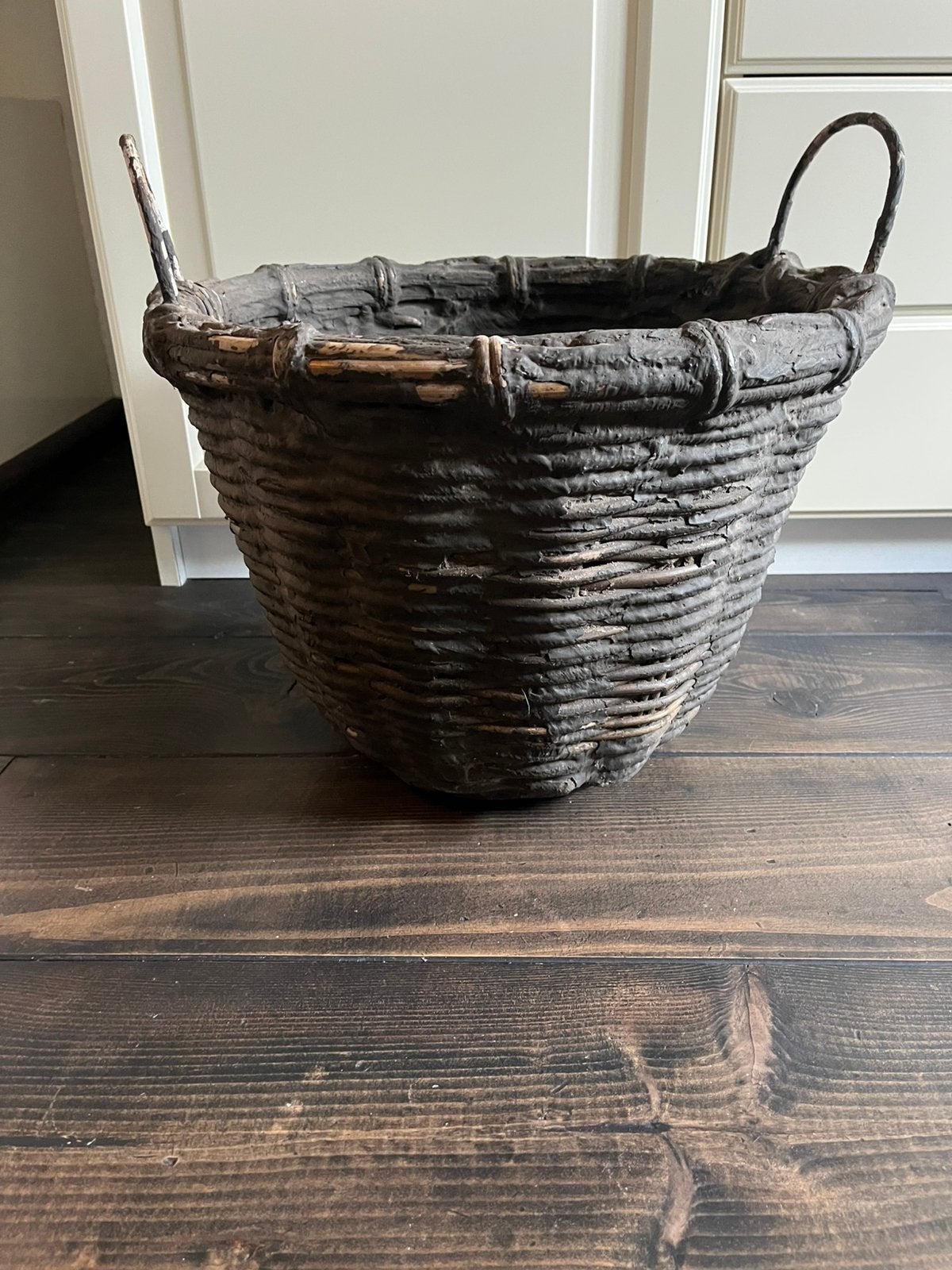 Oude leemmand, Ophalen, Overige materialen, Minder dan 50 cm, Gebruikt